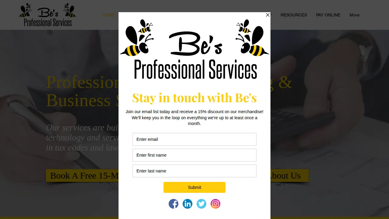 Be's Professional Services