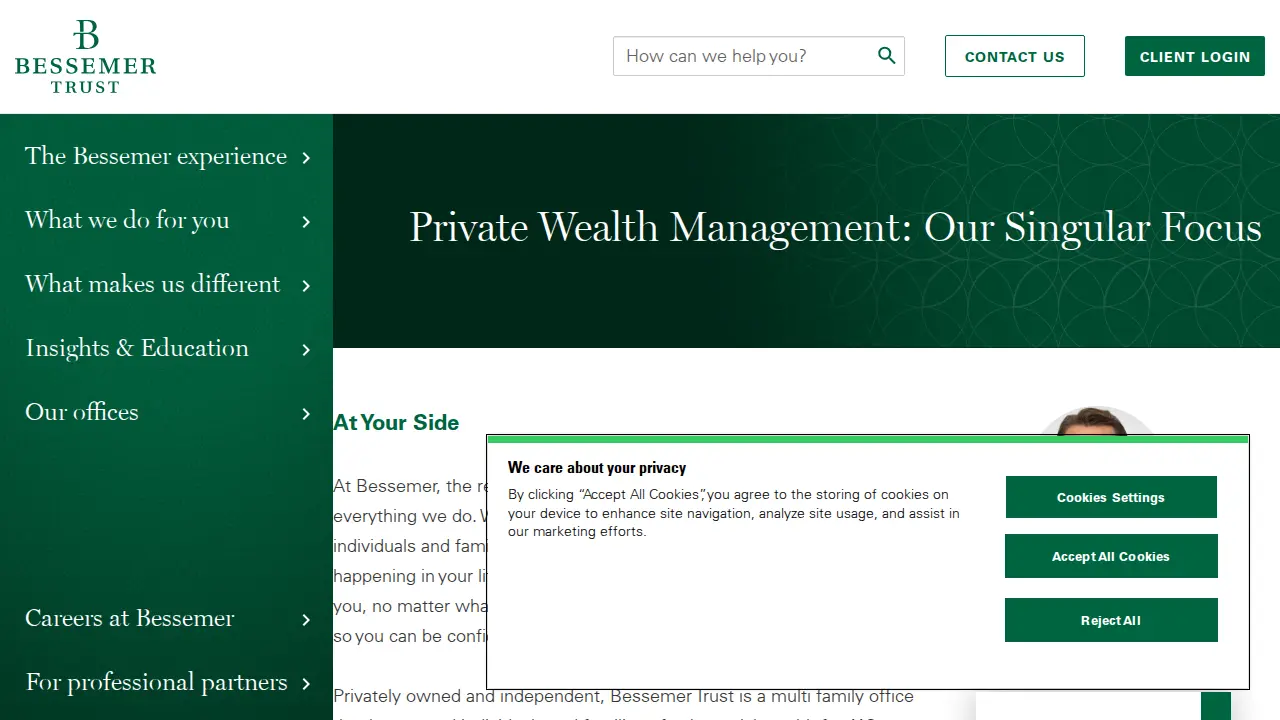 Bessemer Trust Private Wealth Management Wilmington DE