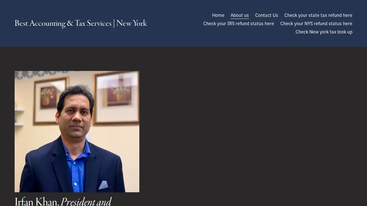 Best Accounting & Tax Services page