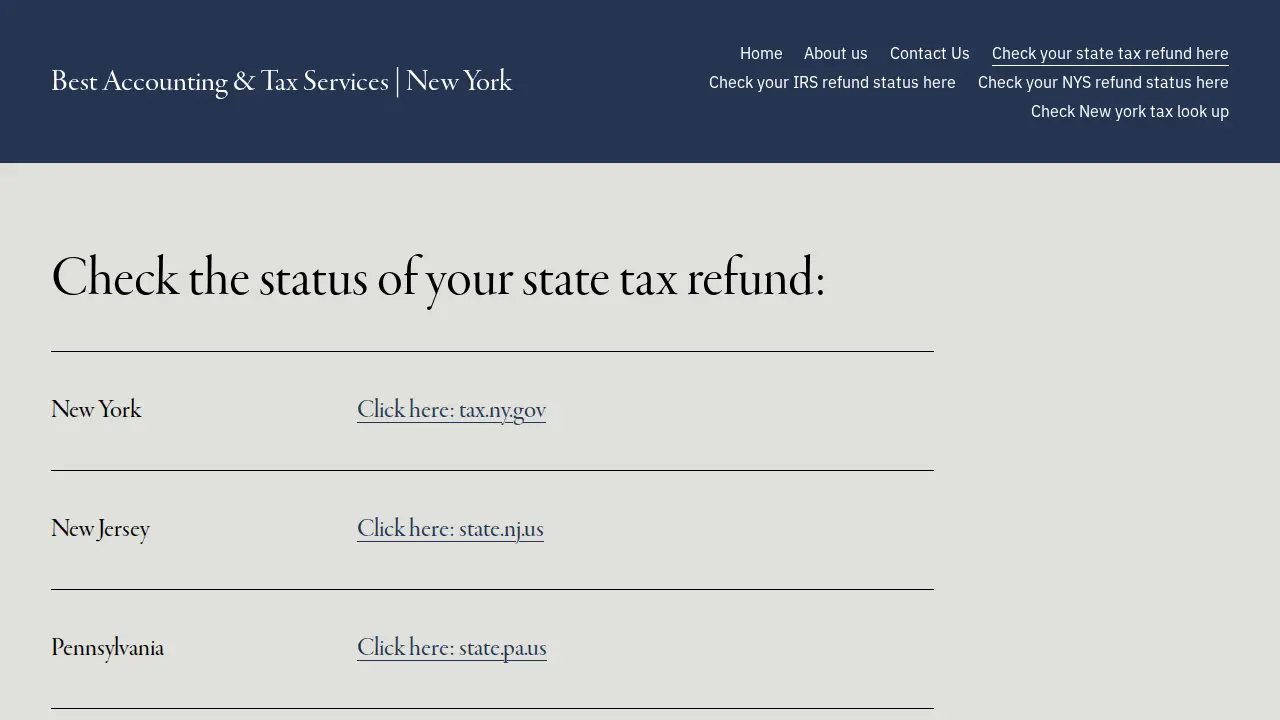 Best Accounting & Tax Services page