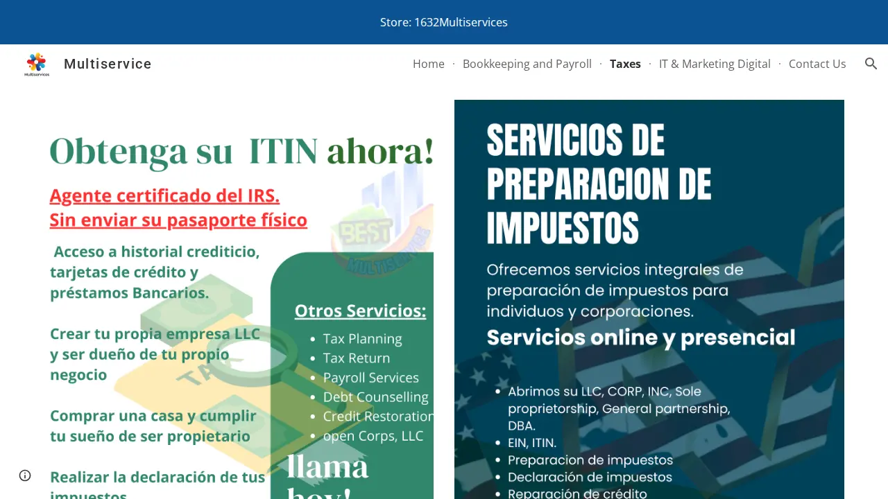 1632Multiservices page