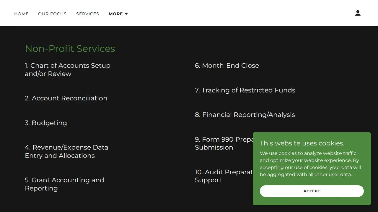 Bey Accounting and Bookkeeping Services, A CPA Firm page