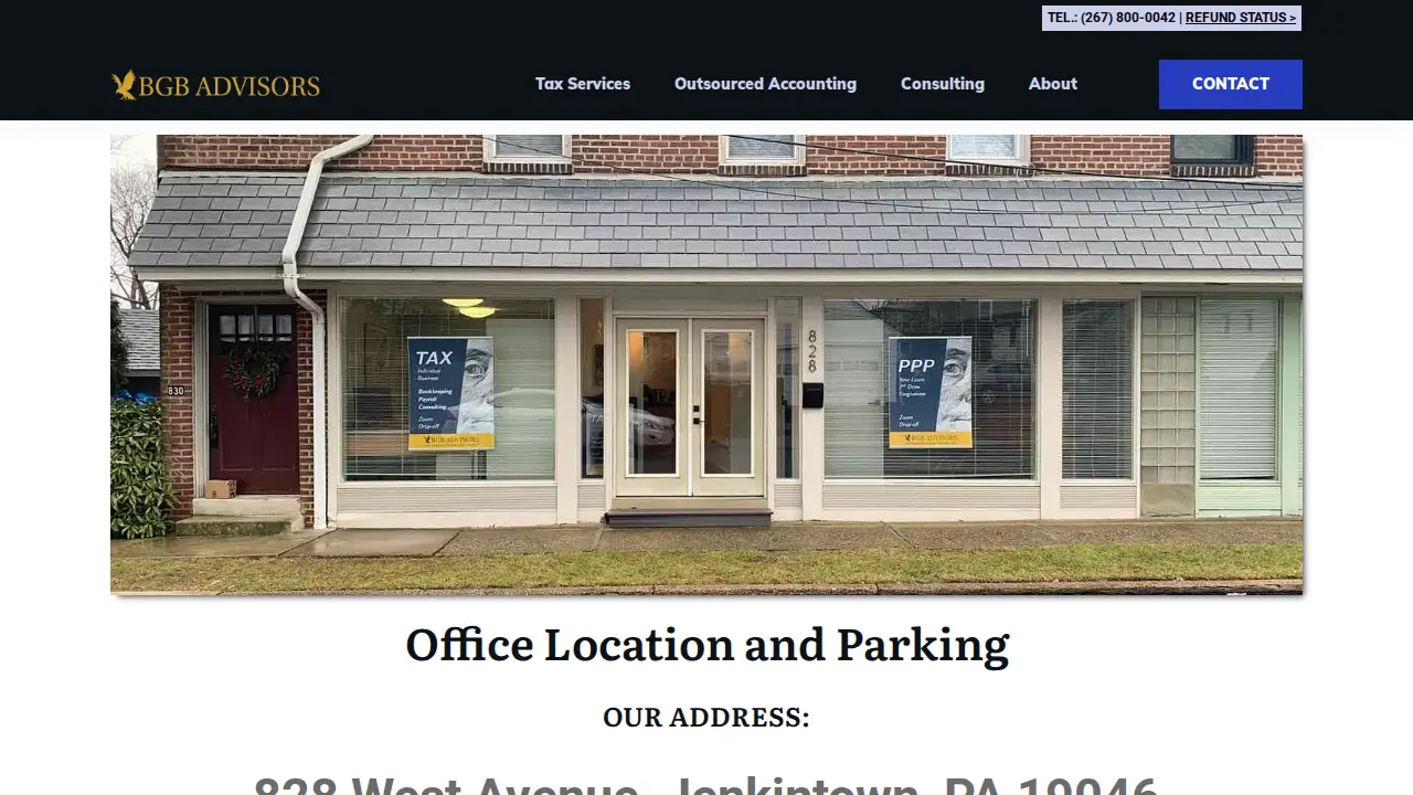 BGB Advisors Inc page