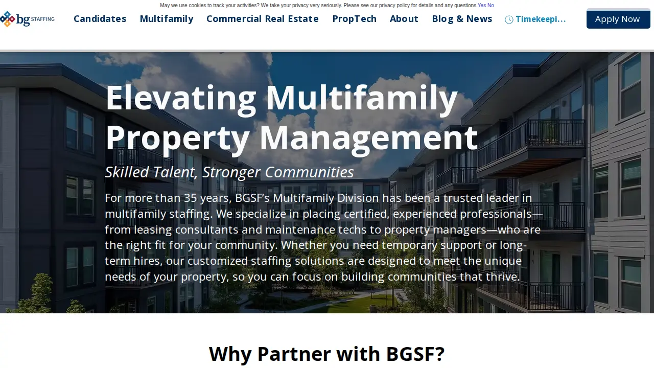 BGSF page