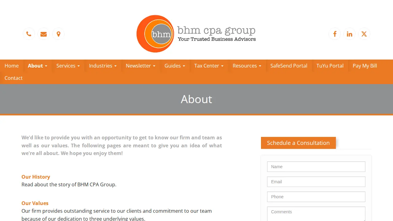bhm cpa group page