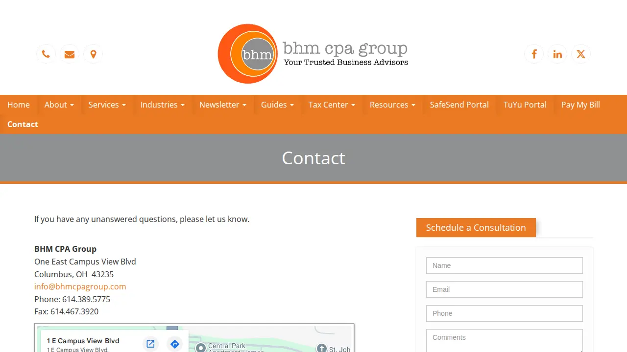 bhm cpa group page