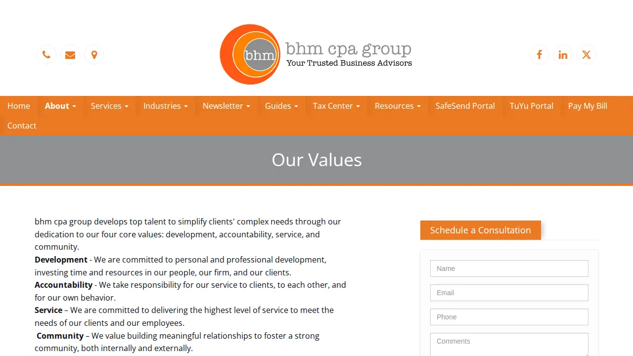 bhm cpa group page