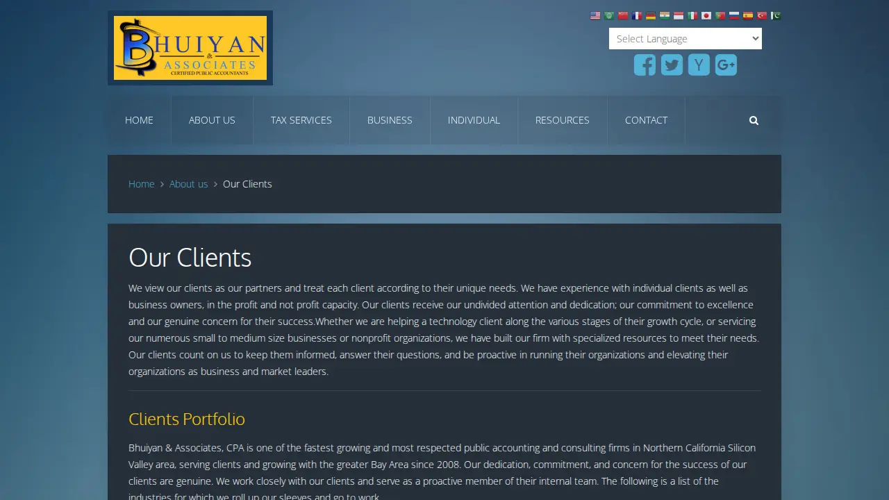 Bhuiyan & Associates, CPA page
