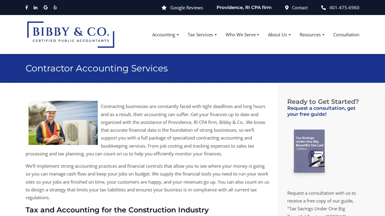 Bibby & Co. CPA's page