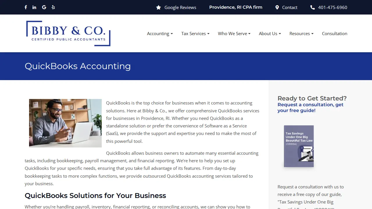 Bibby & Co. CPA's page