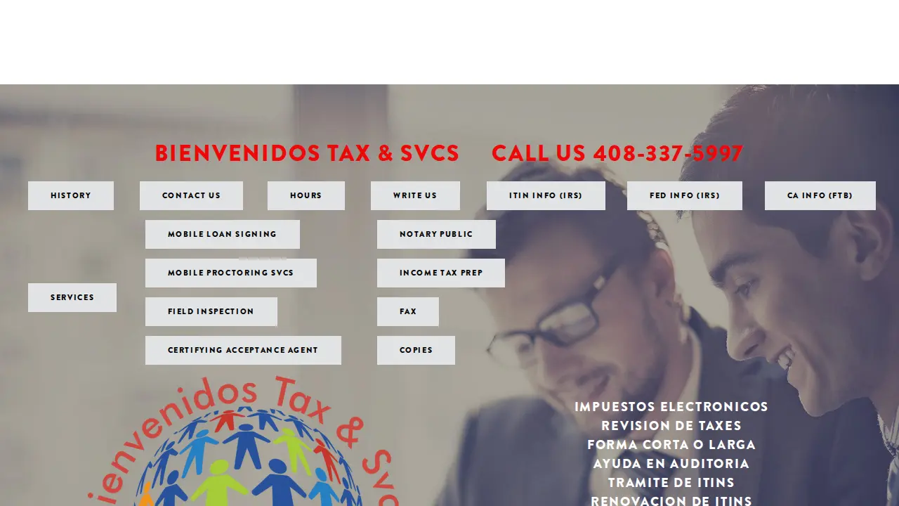Bienvenidos Tax & Svcs and Notary Public