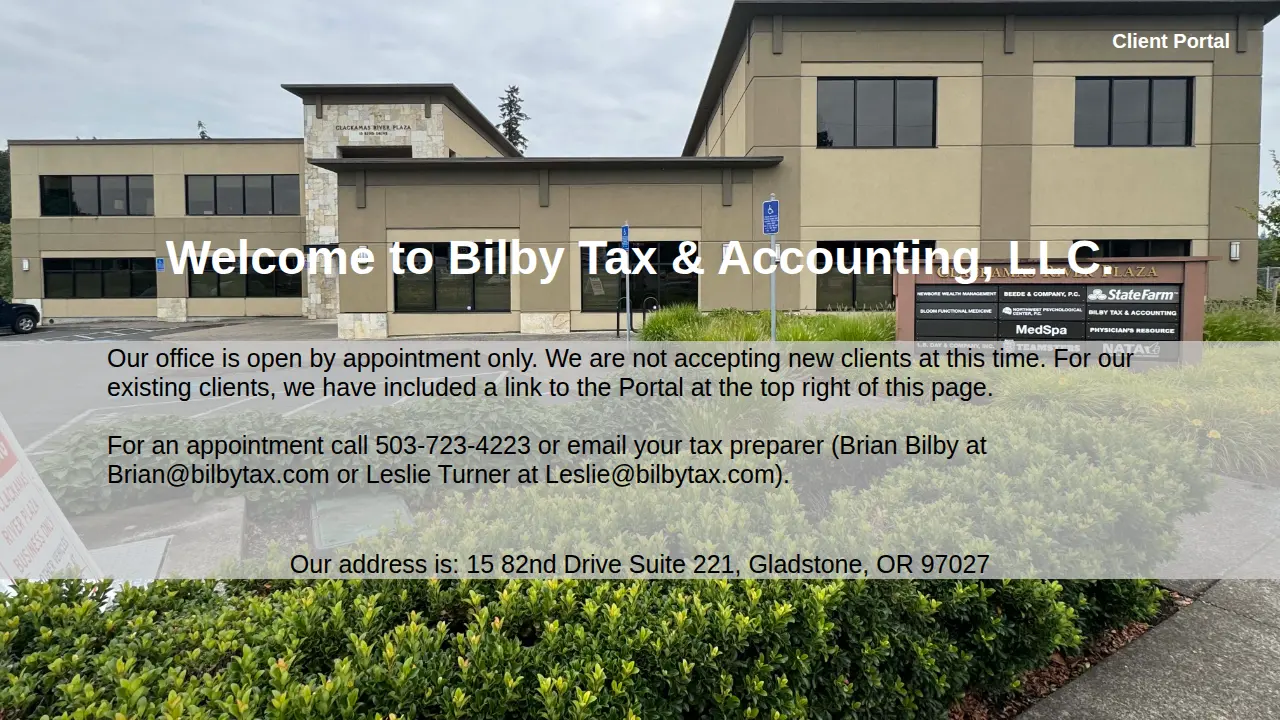 Bilby Tax & Accounting LLC