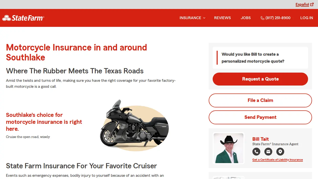 Bill Tait - State Farm Insurance Agent page