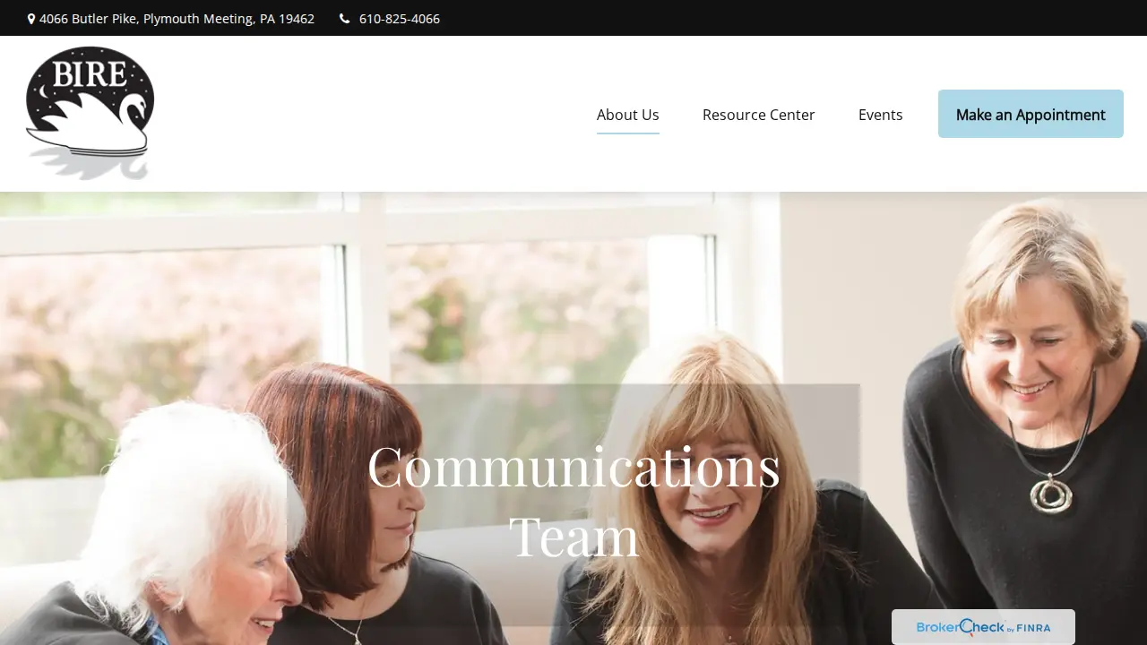 Bire Financial Services Group page