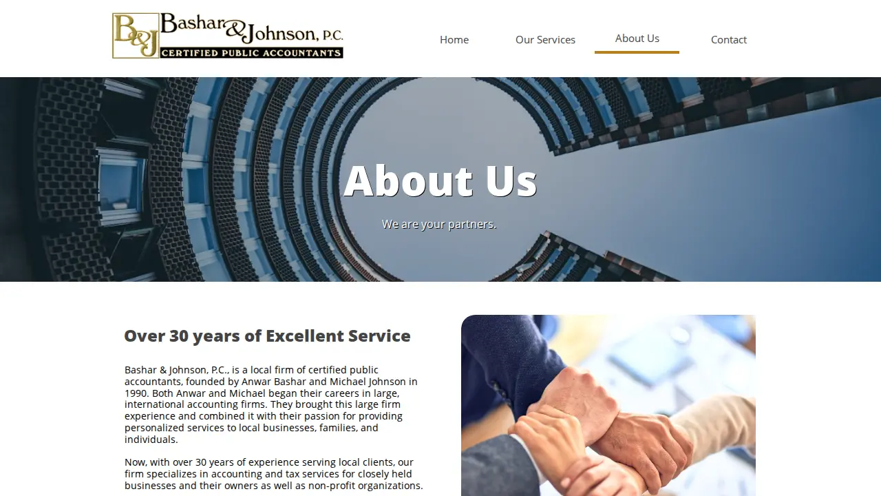 Bashar & Johnson PC page