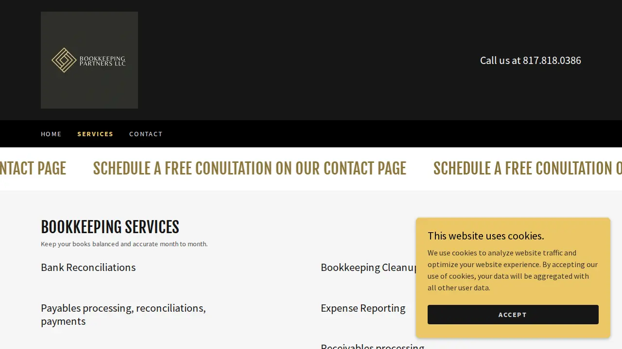 Bookkeeping Partners, LLC page