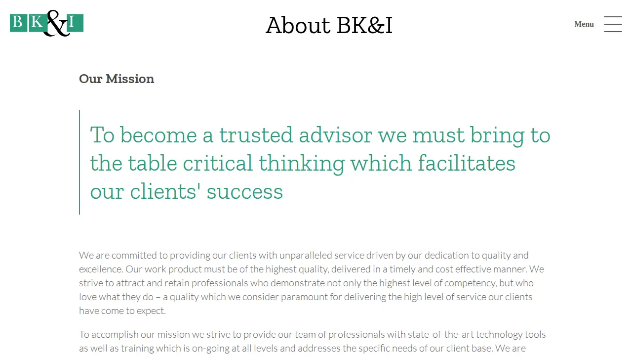 Beucler Kelly & Irwin Ltd page