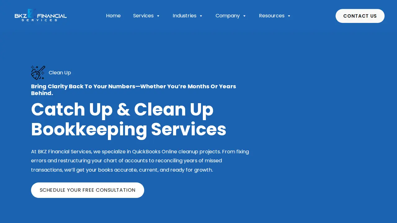 BKZ Financial Services LLC page