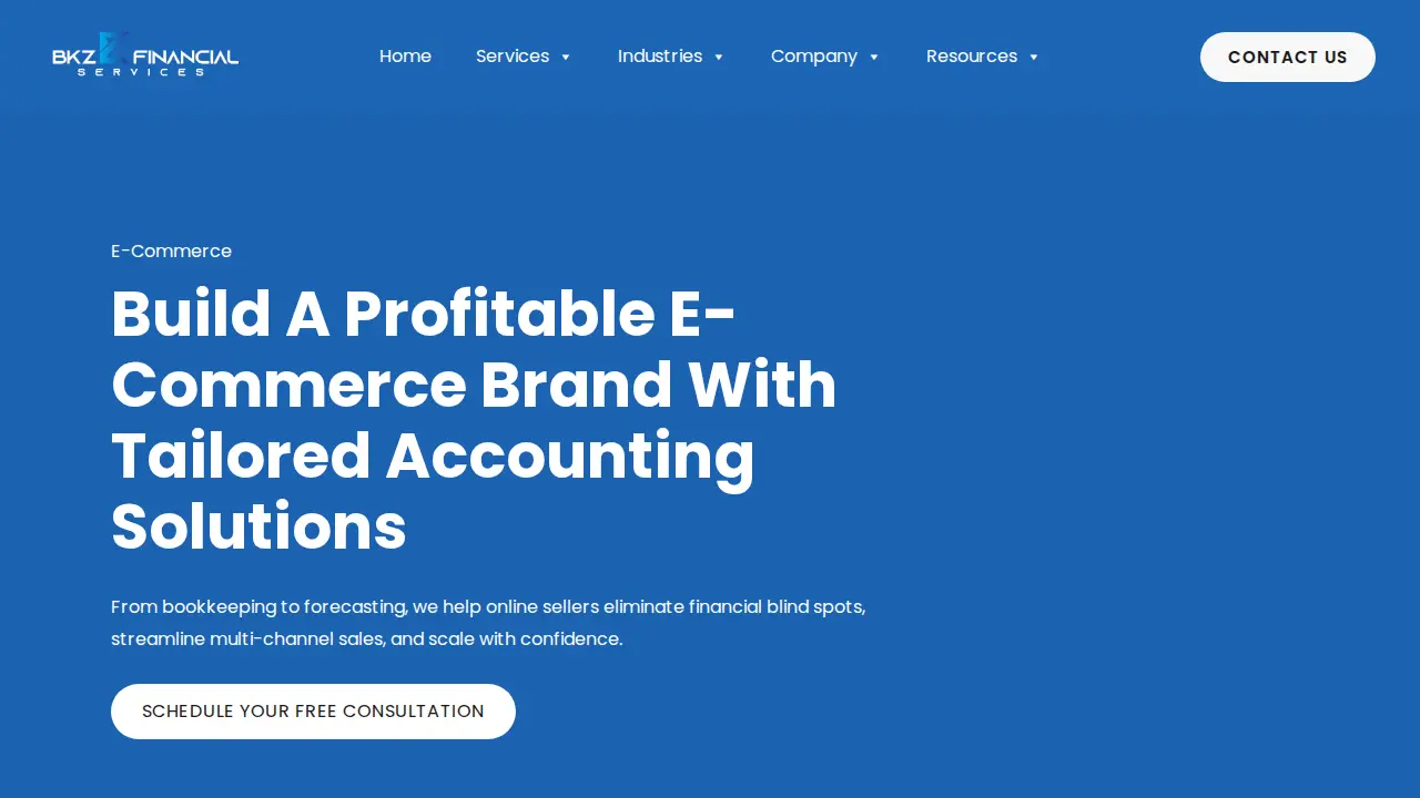 BKZ Financial Services LLC page