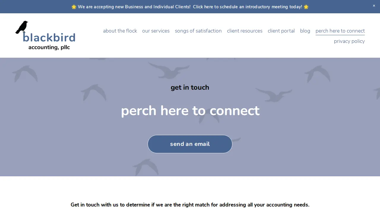 Blackbird Accounting PLLC page