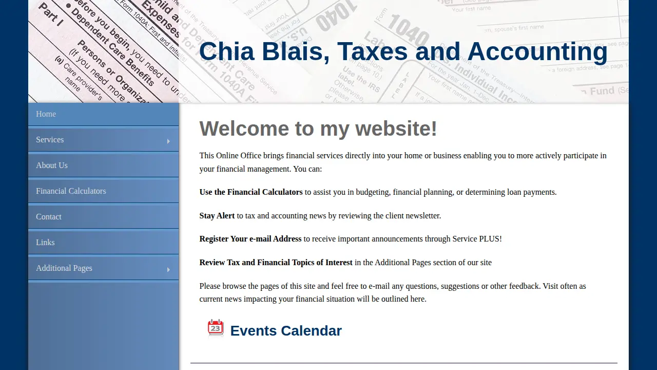 Chia Blais Accounting and Taxation