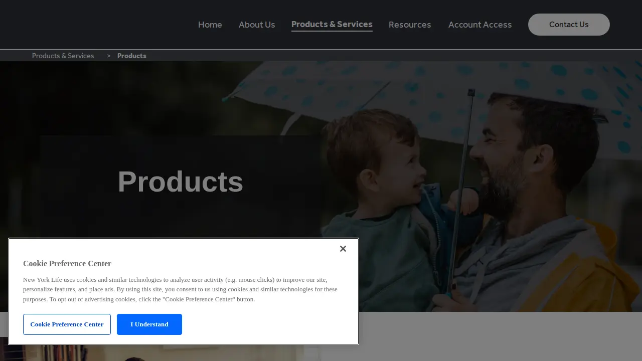 Blanchard Financial Services page
