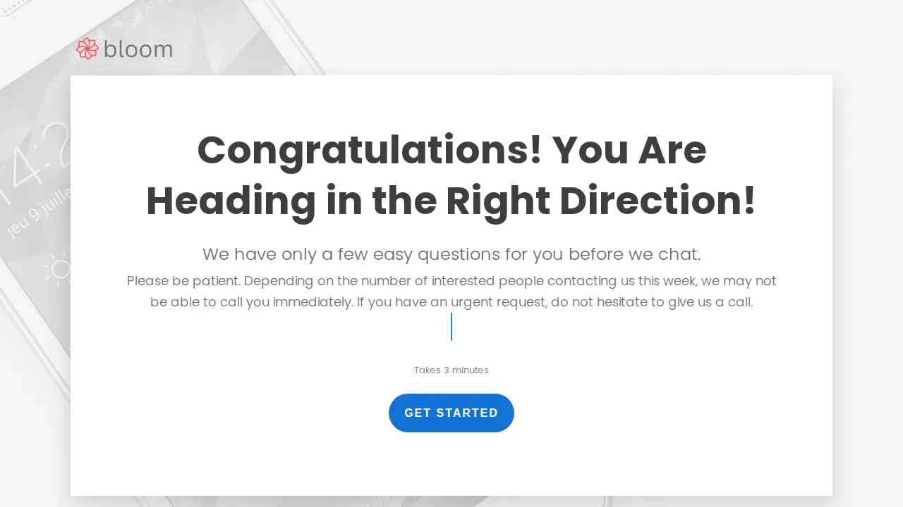 Bloom Financial, LLC page