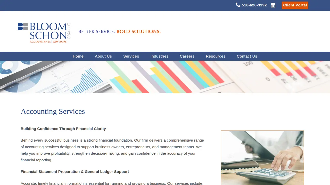 BloomSchon CPAs page