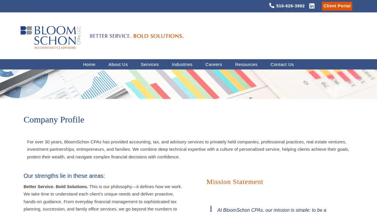 BloomSchon CPAs page