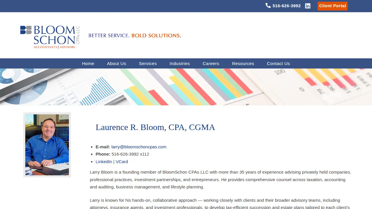BloomSchon CPAs page