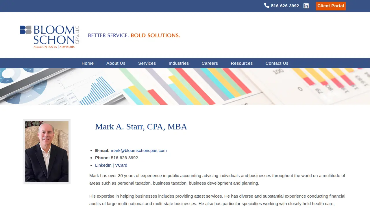 BloomSchon CPAs page