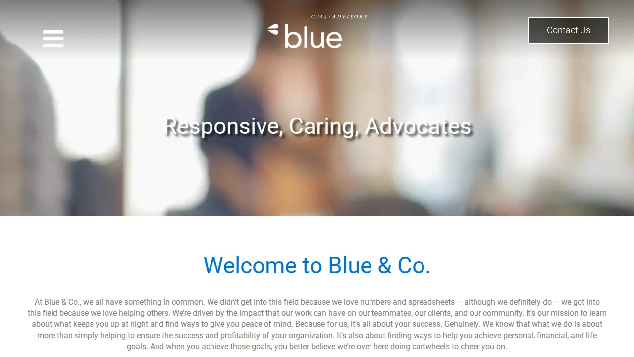 Blue & Co., LLC