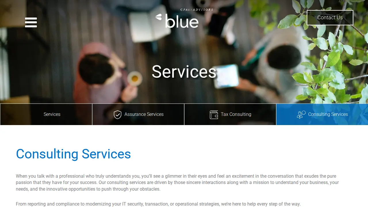 Blue & Co., LLC page