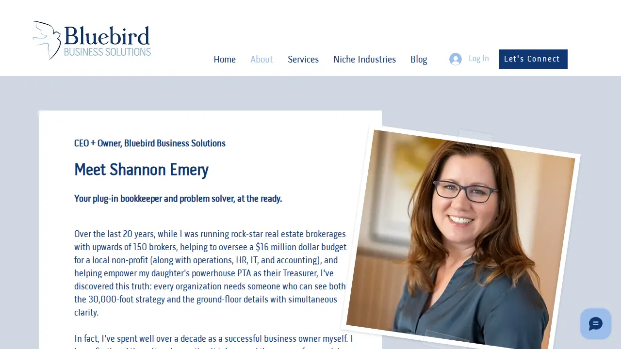Bluebird Business Solutions LLC page