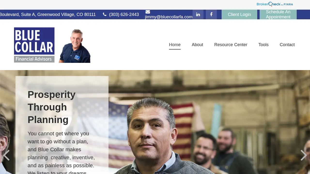 Jim Molloy Blue Collar Financial Advisors