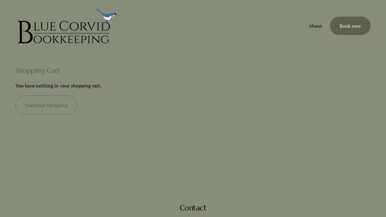 Blue Corvid Bookkeeping LLC page