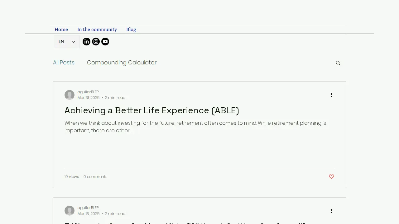 Blue Ladder Financial Planning, LLC page