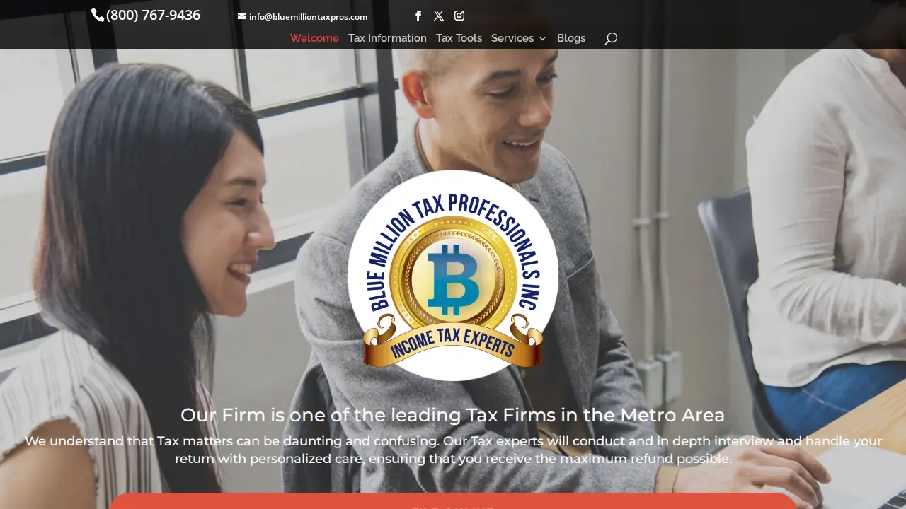 Blue Million Tax Professionals Inc