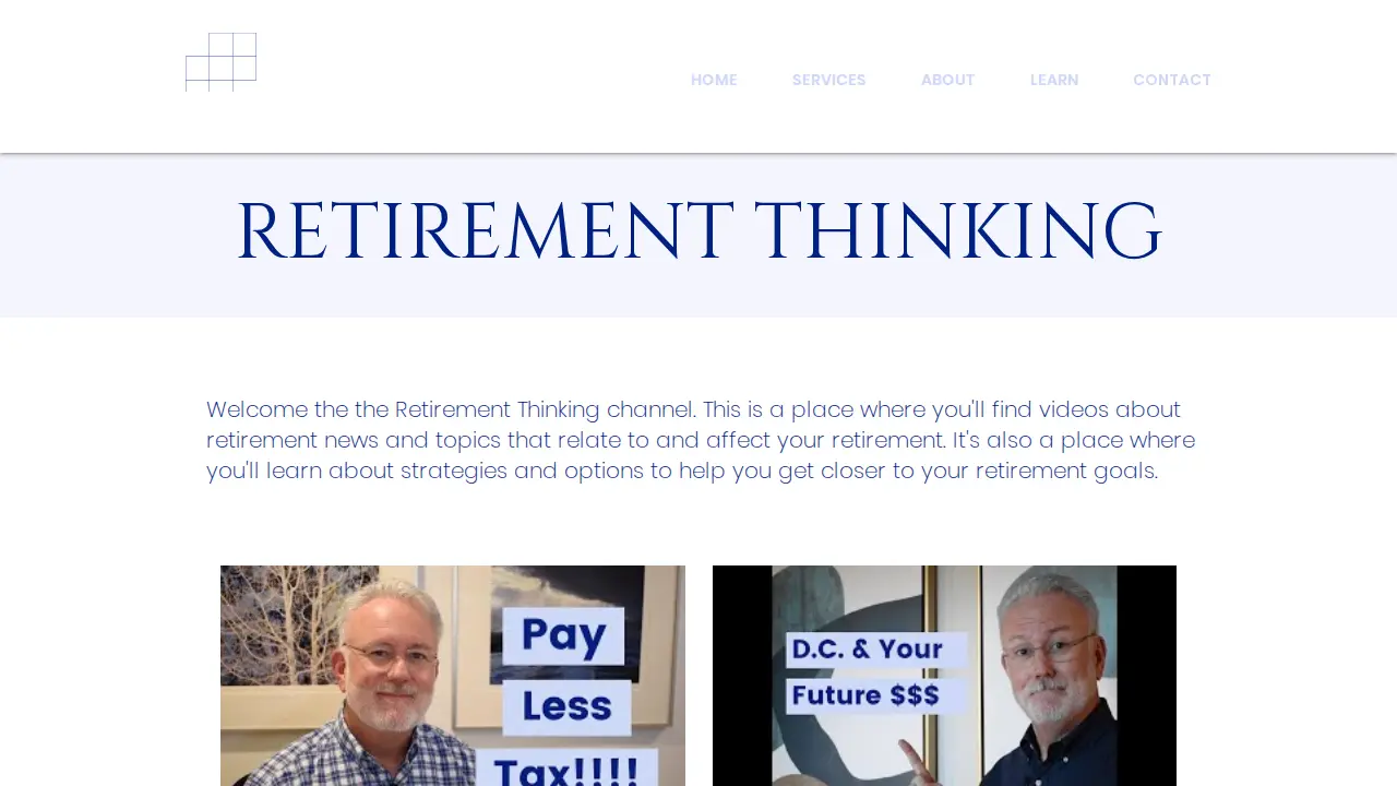 Blueprint Retirement Advisors page