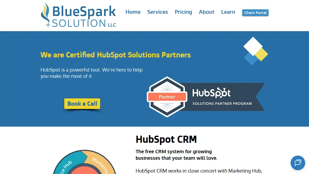 BlueSpark Solution page