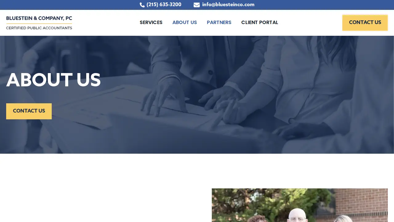 Bluestein, Michael & Co. page