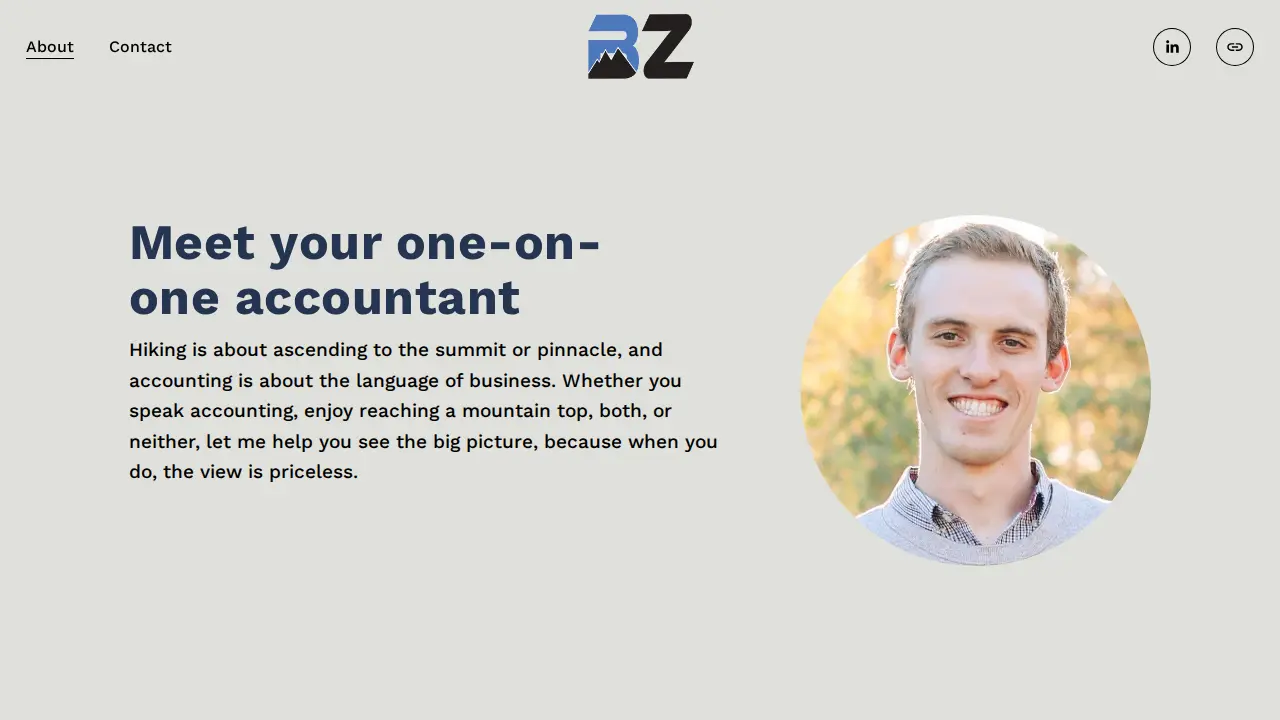 BlueZero Accountancy LLC page