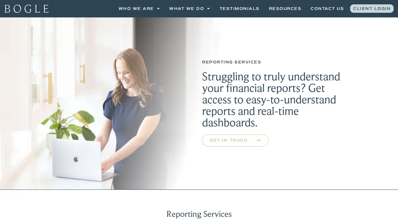 Bogle Enterprises page