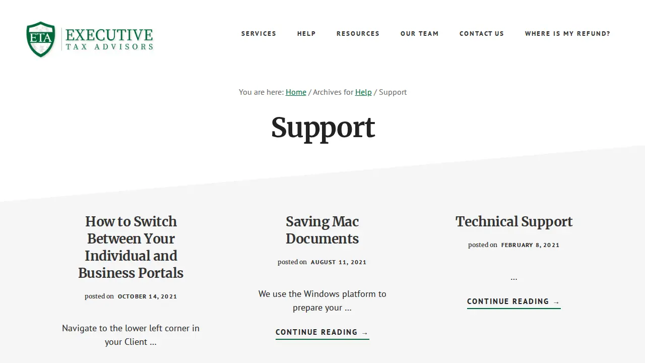 BOK Accounting page