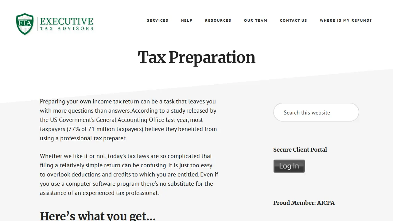 BOK Accounting page