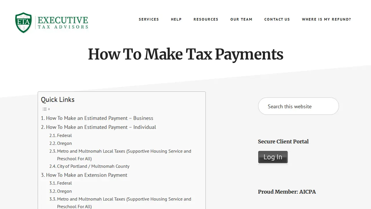 BOK Accounting page