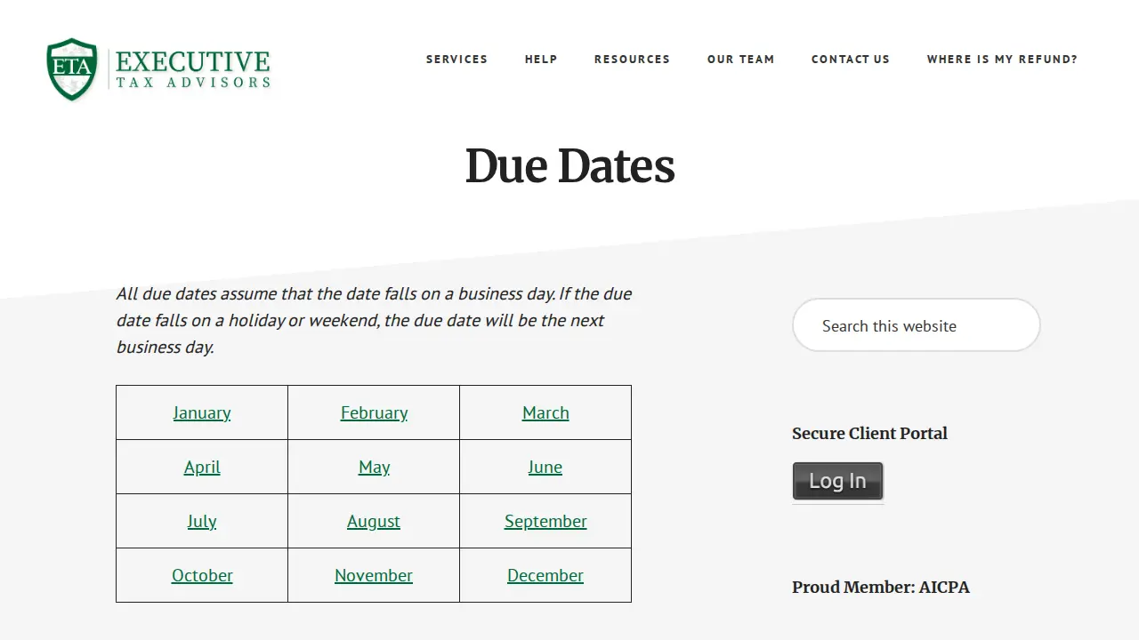 BOK Accounting page