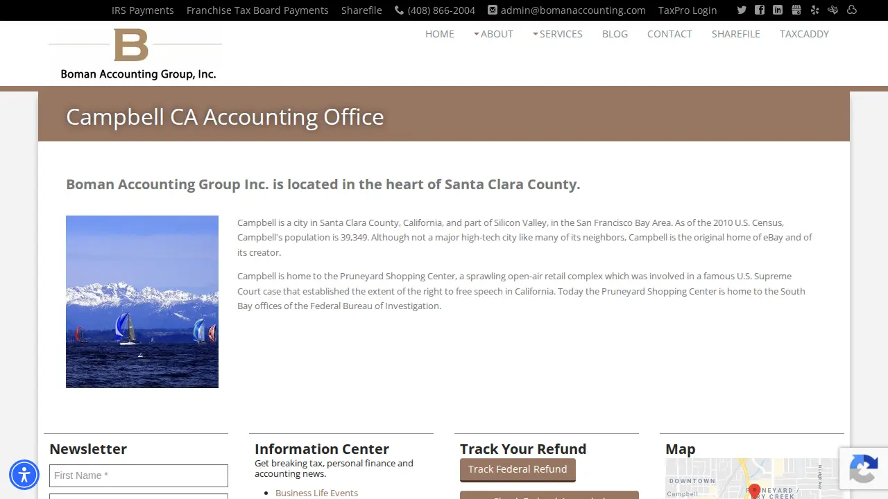 Boman Accounting Group Inc page