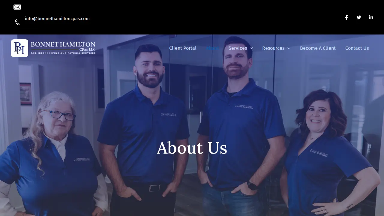 Bonnet Hamilton CPAs page