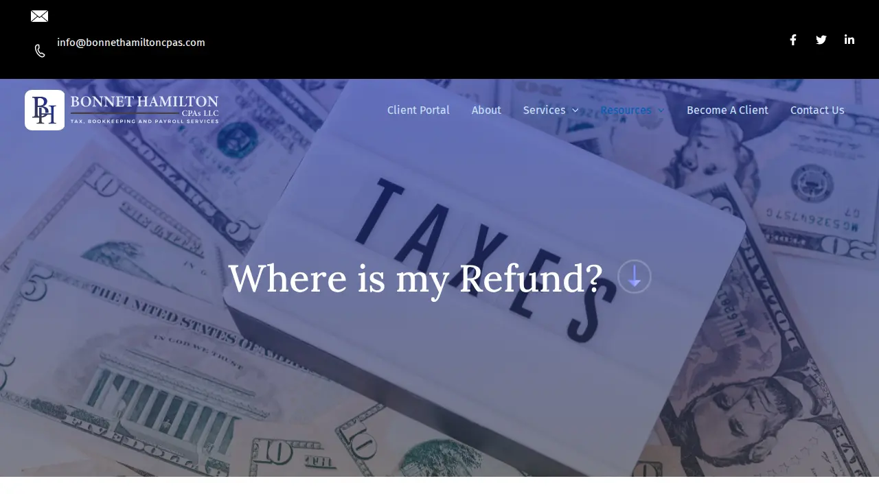 Bonnet Hamilton CPAs page